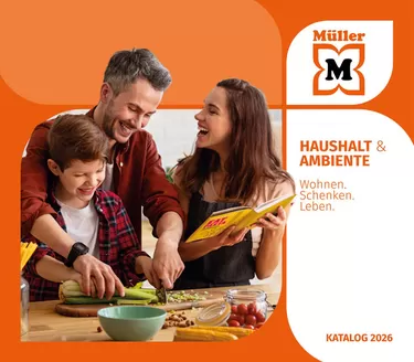 Müller Katalog in Sindelfingen | Unsere Haushalts-Welt | 2026-10-01T00:00:00.000Z - 2026-12-31T00:00:00.000Z