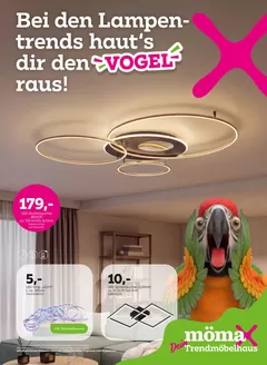 Mömax Prospekt in Kottmar | Bei den Lampentrends hauts dir den Vogel raus | 2026-10-02T00:00:00.000Z - 2026-11-01T00:00:00.000Z
