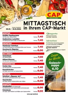 CAP Markt Prospekt in  | Attraktive Angebote entdecken | 2026-10-05T00:00:00.000Z - 2026-10-10T00:00:00.000Z