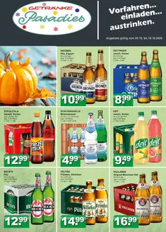 Getränkeparadies Gefromm Katalog | Exklusive Schnäppchen | 2026-10-05T00:00:00.000Z - 2026-10-10T00:00:00.000Z