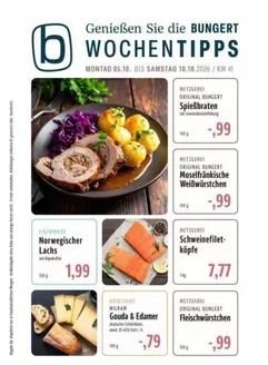 BUNGERT Katalog in Wittlich | BUNGERT flugblatt | 2026-10-05T00:00:00.000Z - 2026-10-10T00:00:00.000Z