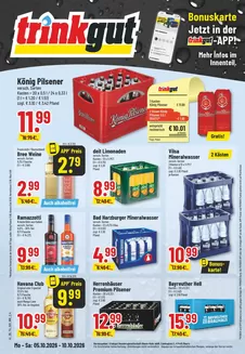 trinkgut Katalog in Pulheim | Top-Angebote für Sparfüchse | 2026-10-05T00:00:00.000Z - 2026-10-10T00:00:00.000Z
