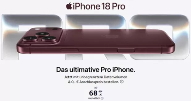 O2 Prospekt in Kaufbeuren | Das Ultimative Pro iPhone | 2026-10-06T00:00:00.000Z - 2026-10-26T00:00:00.000Z