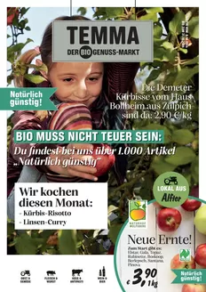 Temma Katalog | Natürlich günstig! | 2026-10-07T00:00:00.000Z - 2026-10-31T00:00:00.000Z