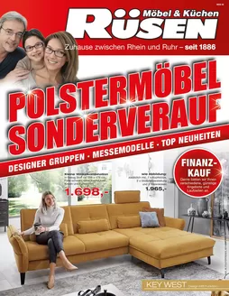 Rüsen Katalog in Mainz | POLSTERMÖBEL SONDERVERAUF  | 2026-10-07T00:00:00.000Z - 2026-11-30T00:00:00.000Z