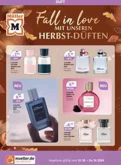 Müller Prospekt | Parfümerie-Highlights | 2026-10-12T00:00:00.000Z - 2026-10-24T00:00:00.000Z