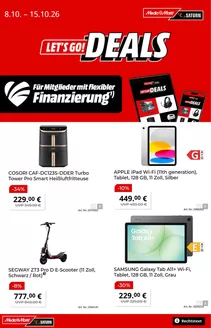 Media Markt Saturn Katalog in Passau | Media Markt flugblatt | 2026-10-08T00:00:00.000Z - 2026-10-15T00:00:00.000Z