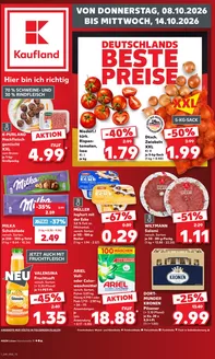Kaufland Katalog in Datteln | Kaufland flugblatt | 2026-10-08T00:00:00.000Z - 2026-10-14T00:00:00.000Z