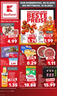 Kaufland Katalog in Göggingen | Kaufland flugblatt | 2026-10-08T00:00:00.000Z - 2026-10-14T00:00:00.000Z