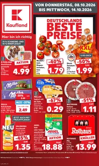 Kaufland Katalog in Wehingen | Kaufland flugblatt | 2026-10-08T00:00:00.000Z - 2026-10-14T00:00:00.000Z
