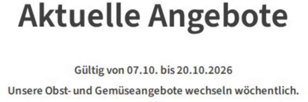 VollCorner Biomarkt Katalog in Schriesheim | Aktuelle Angebote!!!! | 2026-10-13T00:00:00.000Z - 2026-10-20T00:00:00.000Z