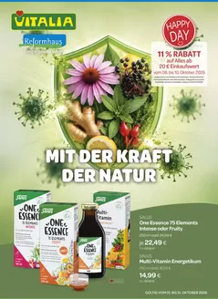 Vitalia Katalog in Schriesheim | Mit Der Kraft Der Natur | 2026-10-13T00:00:00.000Z - 2026-10-31T00:00:00.000Z
