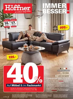 Höffner Katalog | Höffner flugblatt | 2026-10-15T00:00:00.000Z - 2026-10-27T00:00:00.000Z