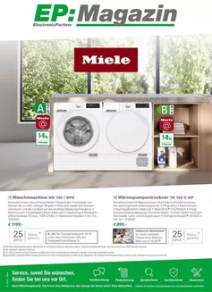 Electronic Partner EP Prospekt in Schaafheim | Miele Magazin 10-2026 | 2026-10-16T00:00:00.000Z - 2026-11-29T00:00:00.000Z