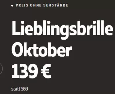 Optik Gronde Prospekt in Salzgitter | Lieblingsbrille Oktober 139€ | 2026-10-15T00:00:00.000Z - 2026-10-31T00:00:00.000Z