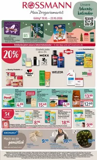 Rossmann Prospekt | Rossmann flugblatt | 2026-10-19T00:00:00.000Z - 2026-10-23T00:00:00.000Z