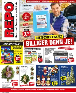 Repo Markt Katalog in Söhlde | Repo Markt katalog | 2026-10-19T00:00:00.000Z - 2026-10-24T00:00:00.000Z