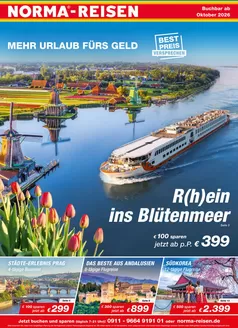 Norma Katalog | NORMA-Reisen - Ausgabe Oktober 2026 | 2026-10-23T00:00:00.000Z - 2026-10-31T00:00:00.000Z