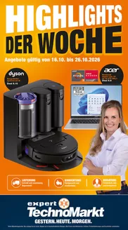 Expert  Technomarkt Katalog | Highlights Der Woche !!! | 2026-10-19T00:00:00.000Z - 2026-10-26T00:00:00.000Z
