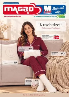 Kaufhaus Magro Katalog in Neuenhaus | Kuschelzeit  | 2026-10-20T00:00:00.000Z - 2026-10-24T00:00:00.000Z
