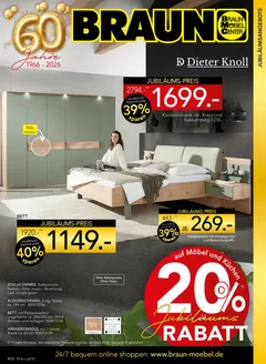 Möbel Braun Katalog | Dieter Knoll!!! | 2026-10-20T00:00:00.000Z - 2026-12-31T00:00:00.000Z