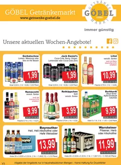 Getränke Göbel Katalog | Tolles Angebot für Schnäppchenjäger | 2026-09-28T00:00:00.000Z - 2026-10-31T00:00:00.000Z
