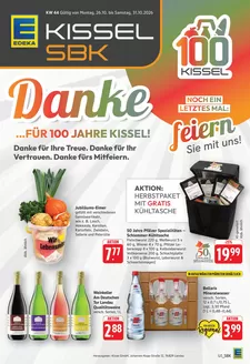 Edeka Kissel SBK Katalog | Edeka Kissel SBK PF KW44 2026 | 2026-10-26T00:00:00.000Z - 2026-10-31T00:00:00.000Z