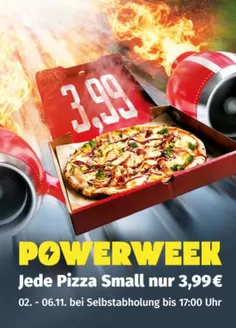 Freddy Fresh Pizza Prospekt in Harrislee | Powerweek! | 2026-11-02T00:00:00.000Z - 2026-11-06T00:00:00.000Z