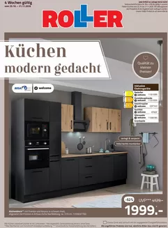 ROLLER Katalog | Moderne Küchen | 2026-10-26T00:00:00.000Z - 2026-11-21T00:00:00.000Z