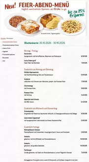 Vinzenzmurr Katalog | Feier Abend Menu!!! | 2026-10-26T00:00:00.000Z - 2026-10-30T00:00:00.000Z