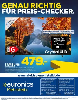 Euronics Prospekt in Übach-Palenberg | Unsere Angebote | 2026-10-28T00:00:00.000Z - 2026-11-07T00:00:00.000Z