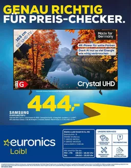 Euronics Katalog in Artern-Unstrut | Unsere Angebote | 2026-10-28T00:00:00.000Z - 2026-11-07T00:00:00.000Z