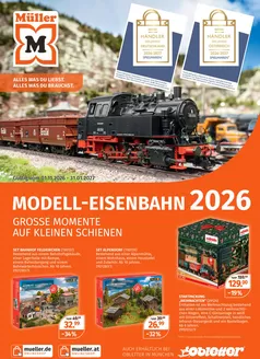 Müller Katalog in Bad Bramstedt | Modell-Eisenbahn-Highlights | 2026-11-01T00:00:00.000Z - 2027-01-31T00:00:00.000Z
