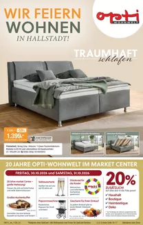 Opti Wohnwelt Katalog in Hemer | Traumhaft schlafen | 2026-10-29T00:00:00.000Z - 2026-11-14T00:00:00.000Z