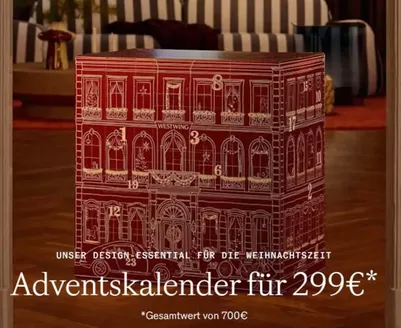 WESTWING Prospekt in Schwerte (Hansestadt an der Ruhr) | Adventskalender Fur 299€ | 2026-10-30T00:00:00.000Z - 2026-11-15T00:00:00.000Z