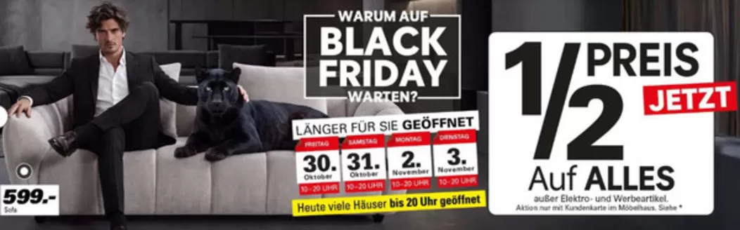Möbel Mahler Prospekt in Schwerte (Hansestadt an der Ruhr) | Blaack Friday | 2026-10-30T00:00:00.000Z - 2026-11-03T00:00:00.000Z