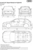 Audi Katalog in Ingolstadt | A3 PA e hybrid Sportback Abmessungsskizzen | 2026-01-01T00:00:00.000Z - 2026-12-31T00:00:00.000Z