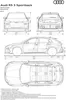 Audi Katalog | RS 3 PA2 Sportback Abmessungsskizzen | 2026-01-01T00:00:00.000Z - 2026-12-31T00:00:00.000Z