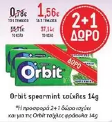 spearmint τσίχλες