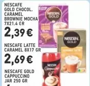 GOLD CHOCOL. CARAMEL BROWNIE MOCHA