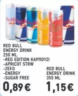 Red - ENERGY DRINK