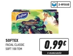 FACIAL CLASSIC SOFT 100 TEM