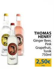 Pink - Ginger Beer,  Grapefruit, Tonik