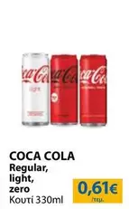 Coca Cola - Regular, light, zero