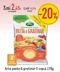 pasta & gratinar 3 τυριά