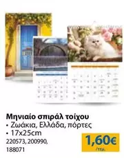 Μηνιαίο σπιράλ τοίχου