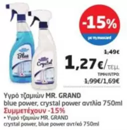 Blue - Υγρό τζαμιών