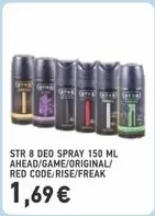 Red - DEO SPRAY 150 ML