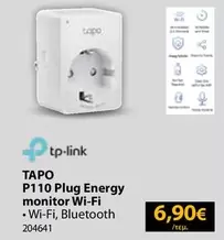 Tp-Link - P110 Plug Energy monitor Wi-Fi
