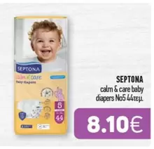 Baby - calm & care baby diapers No5 44τεμ.